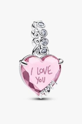 Pandora Charm Colgante I Love You Mom