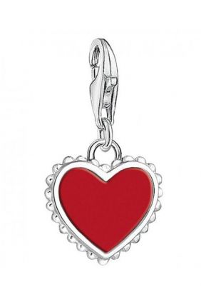 Comprar Charm - Abalorio corazón rojo Thomas Sabo