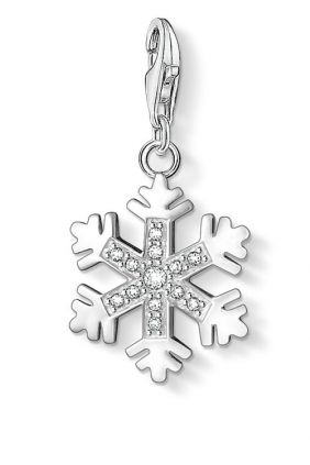 Comprar online Charm Copo de Nieve con zirconitas Thomas Sabo 0608