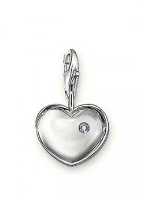 Comprar online Charm Corazón con brillante Thomas Sabo