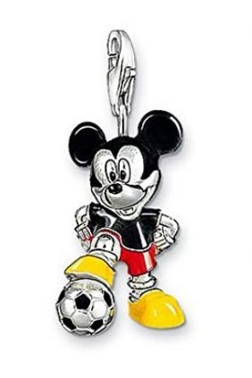 Charm Mickey Mouse pelota de Fútbol Thomas Sabo