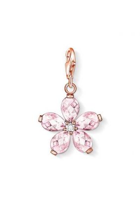 Charm flor rosa Thomas Sabo charm club