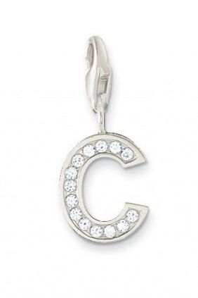 Comprar online Charm letra C con piedras Thomas Sabo