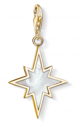 Colgante charm Thomas Sabo estrella de nácar