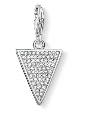 Thomas Sabo Colgante charm barra vertical plata