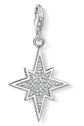 Thomas Sabo Colgante charm estrella brillante