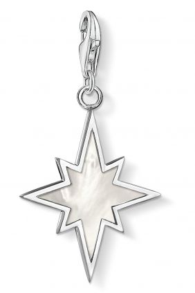 Thomas Sabo Colgante charm estrella de nácar