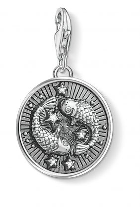 Thomas Sabo Colgante charm zodíaco Piscis