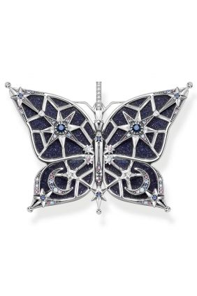 Comprar online Colgante mariposa estrella luna plata Thomas Sabo PE925-945-7