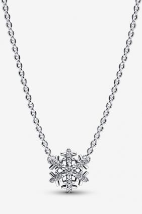Comprar online Collar Pandora Copo de Nieve Brillante 392371C01
