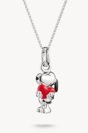 collar thomas sabo  Snoopy con corazón – Colgante PEANUTS Plata