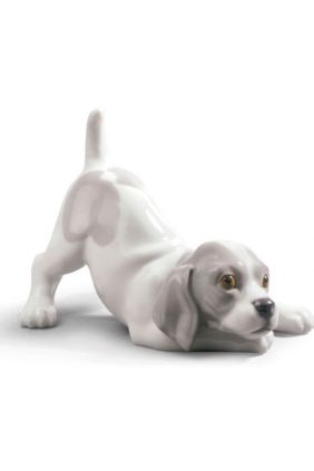 Comprar figura perro jugando de Lladró 9135 online