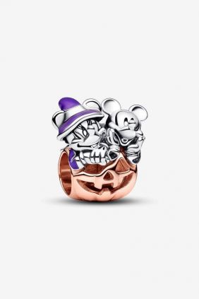 Pandora Charm Calabaza de Halloween de Mickey Mouse & Minnie Mouse de Disney