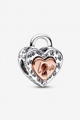 Comprar online Pandora Charm Candado Corazón Divisible en Dos Tonos 782505C00 