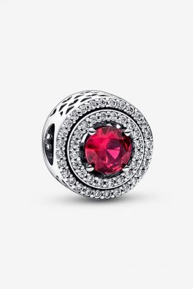 Comprar online Pandora Charm Circulo Rojo Nivelado Brillante 792418C01