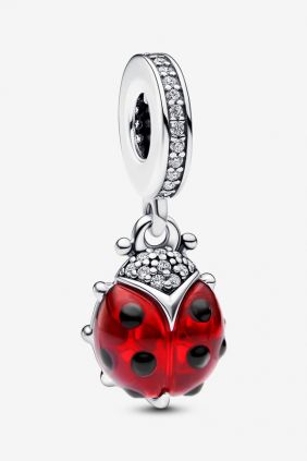 Pandora Charm Colgante Mariquita Roja