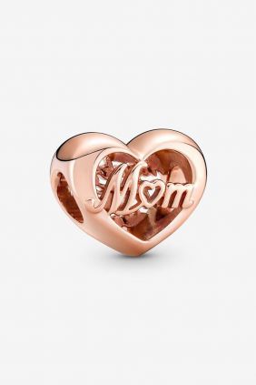 Comprar online Pandora Charm Corazón Gracias Mamá 781451C00