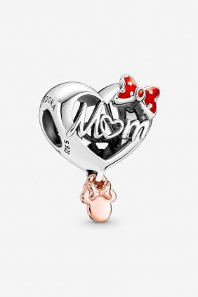 Comprar online Pandora Charm Corazón Mamá Minnie Mouse de Disney 781142C01