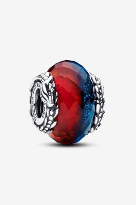 Pandora Charm de Cristal de Murano Doble Dragones de Hielo y Fuego de Juego de tronos