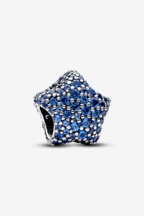 Pandora Charm Estrella Llamativa Brillante en Pavé