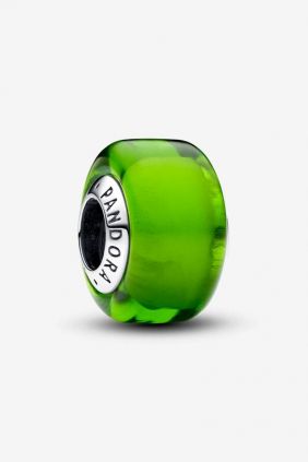 Pandora Charm Mini Cristal de Murano verde