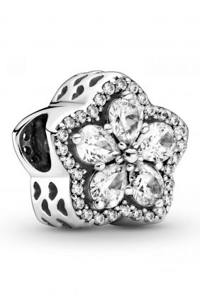 Comprar online Pandora Charm en plata de ley Copo de Nieve Brillante 799224C01