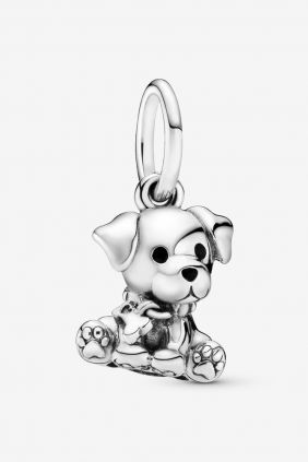 Pandora Charm plata colgante Labrador