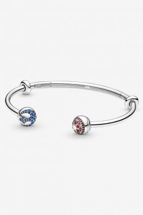 Comprar online Pandora Pulsera Rígida Abierta Lado Oscuro y Lado Luminoso Star Wars