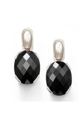 Pendientes Thomas Sabo Circonita Negra Colgante