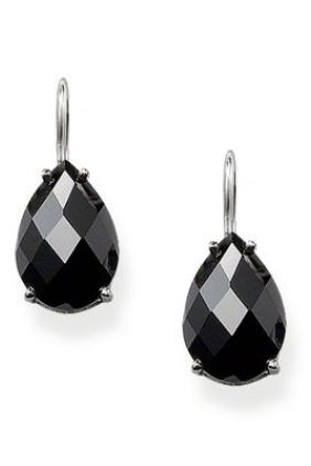 Pendientes Thomas Sabo Lagrima Circonita Negra