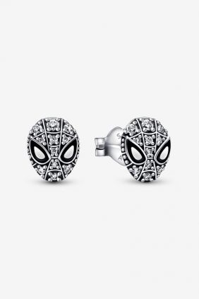 Comprar online Pendientes botón Máscara Spider-Man Marvel Pandora 292354C01