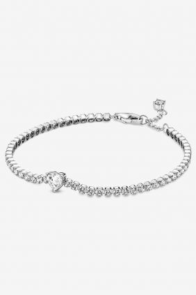 comprar online Pulsera Corazón Brillante Pandora 590041C01