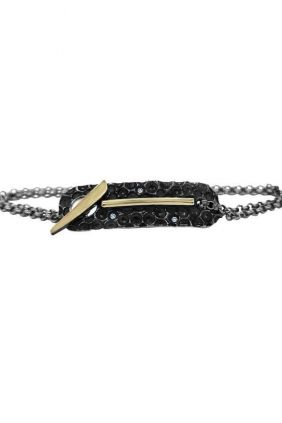 Comprar online Pulsera Oro y Diamantes Lava Bohemme 5LAV005B