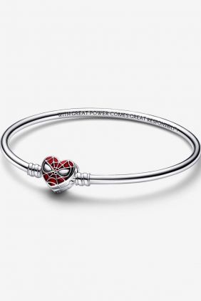 comprar online Pulsera Pandora rígida Cierre Máscara Spider-Man Marvel 592324C01