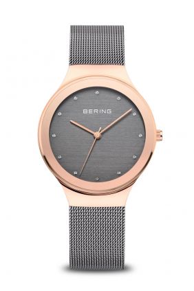 Comprar online Reloj Bering Classic oro rosa pulido Mujer 12934-369