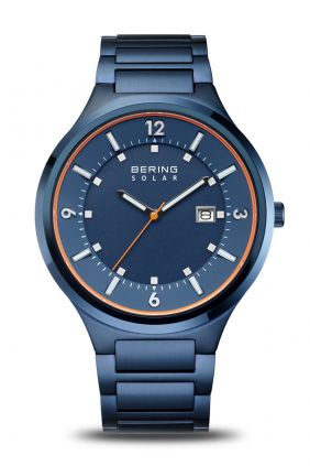 Reloj Bering Solar Azul pulido/cepillado 14442-797