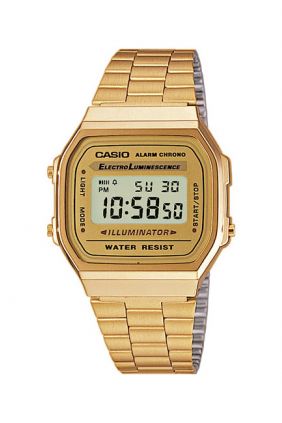 Comprar online Reloj Casio Vintage Unisex dorado A168WG-9EF