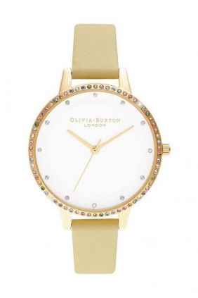 Comprar online Reloj Olivia Burton dorado OB16RB20 Rainbow