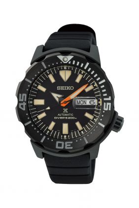 Comprar online Reloj Seiko Monster Black Series Limited Edition SRPH13K1