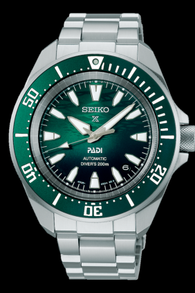 Seiko Prospex Samurai Diver 41,7 esfera verde