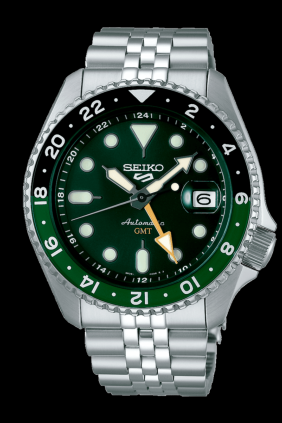SEIKO 5 Sports Serie SKX Cal.4R34 Negro&Verde
