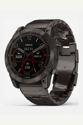 Reloj deportivo Garmin Fenix 7X Solar Negro