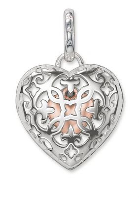 Thomas Sabo Colgante Medallon Corazon