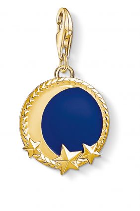 Thomas Sabo colgante charm luna y estrellas