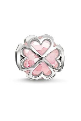 Bead trébol rosa Thomas Sabo Karma beads