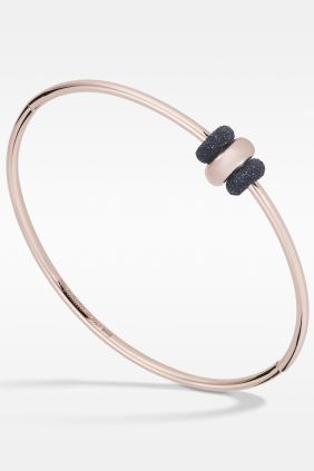 pulsera pesavento baño oro rosa polvo di sogni negro