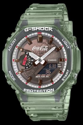 CASIO G-SHOCK COCA COLA EDICION LIMITADA GA-2100CC-3A