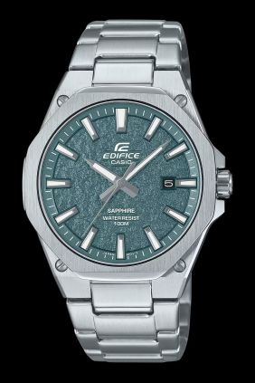 Casio Edifice Analógico de 3 manecillas cristal zafiro