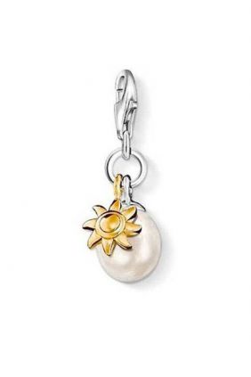 Oferta Charm - Abalorio perla con sol Thomas Sabo 0925