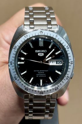 Seiko 5 Sports Reedición 1960 Ed Lim negro